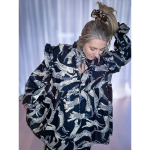 Lucia kjole i Sort med Katte fra le mosch