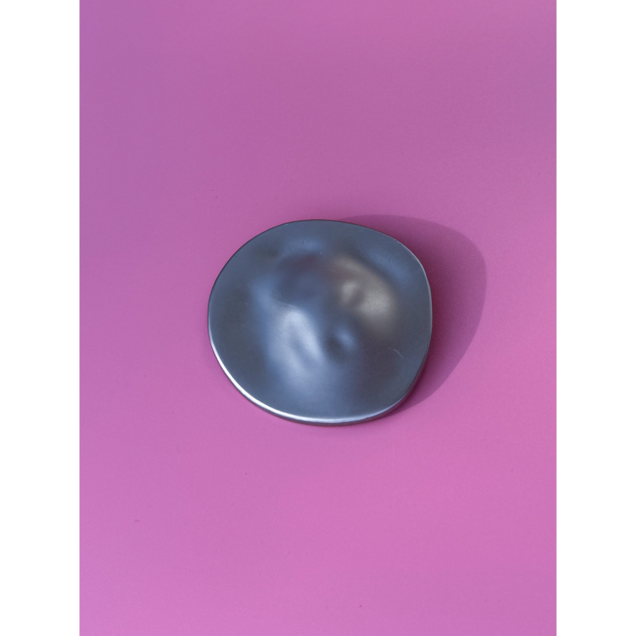 Cira Broche i Mat Sølvfarvet fra le mosch