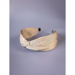 Valerie Dash Hårbøjle i Beige fra le mosch