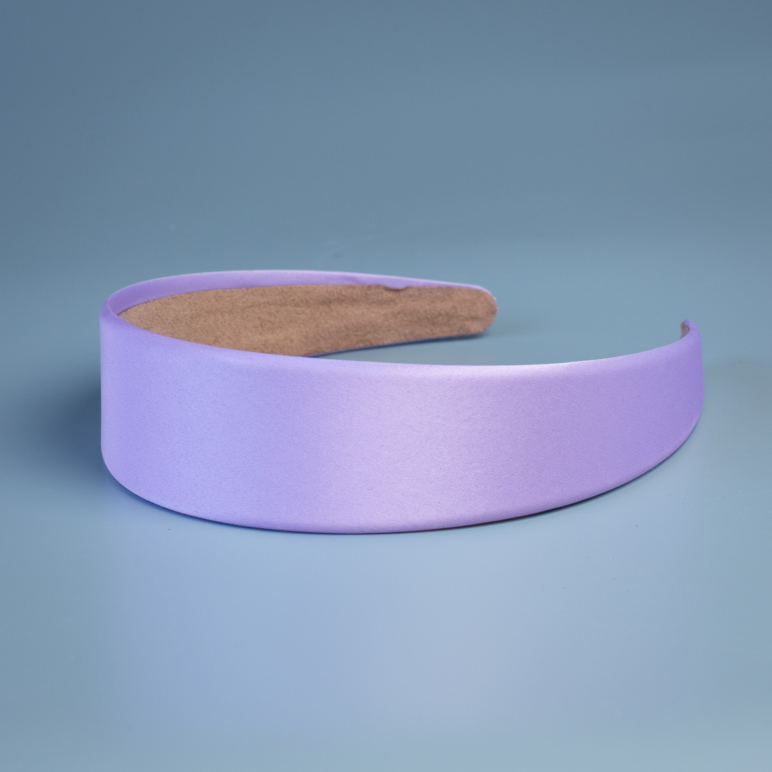 Myl hårbøjle i lilla 4 cm fra le mosch