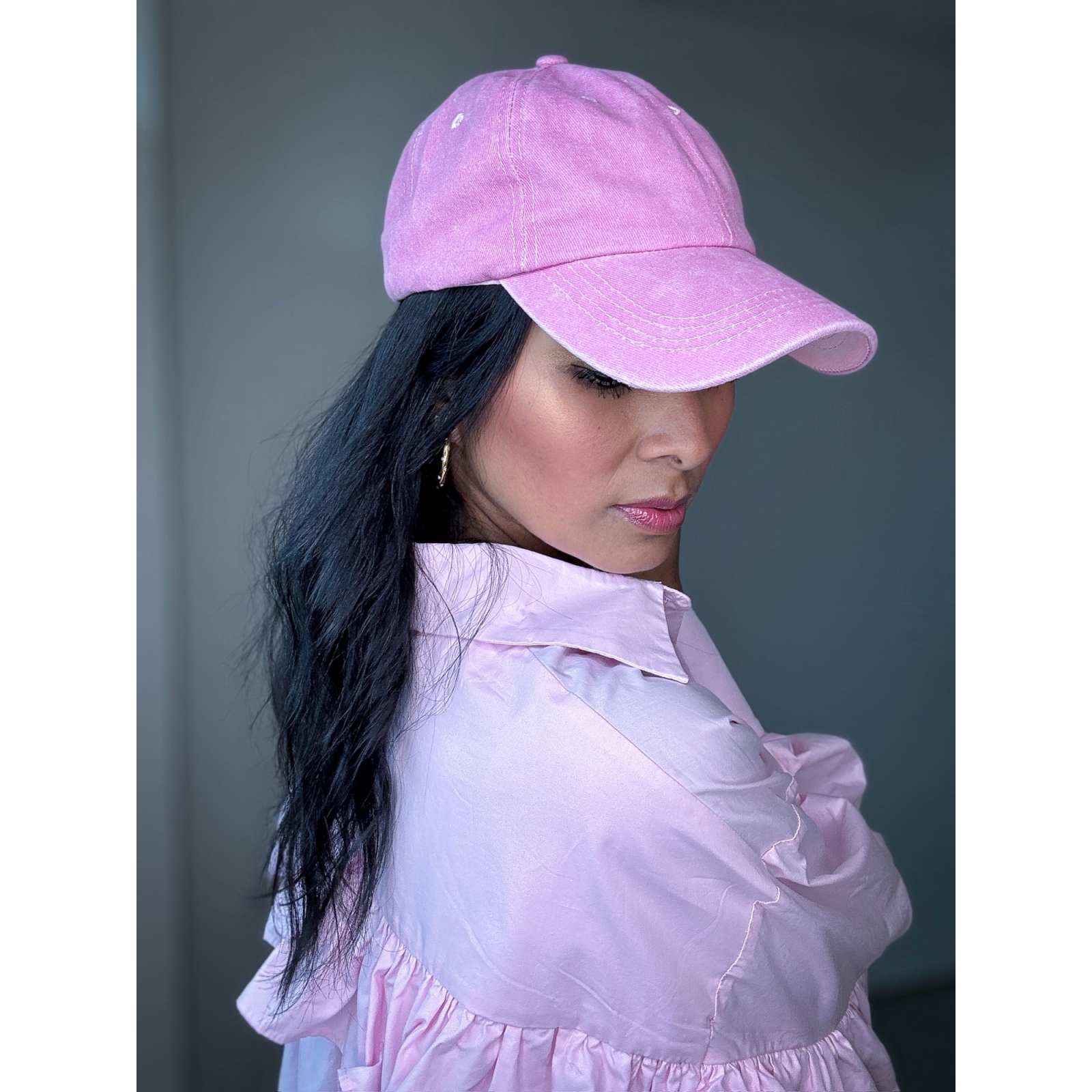 Monika Blød Cap i Rosa fra le mosch