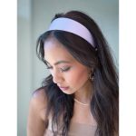 Myl hårbøjle i lilla 4 cm fra le mosch