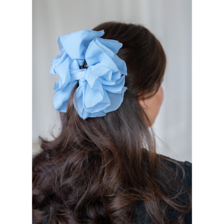 Fine Hårklemme i Lyseblå fra le mosch