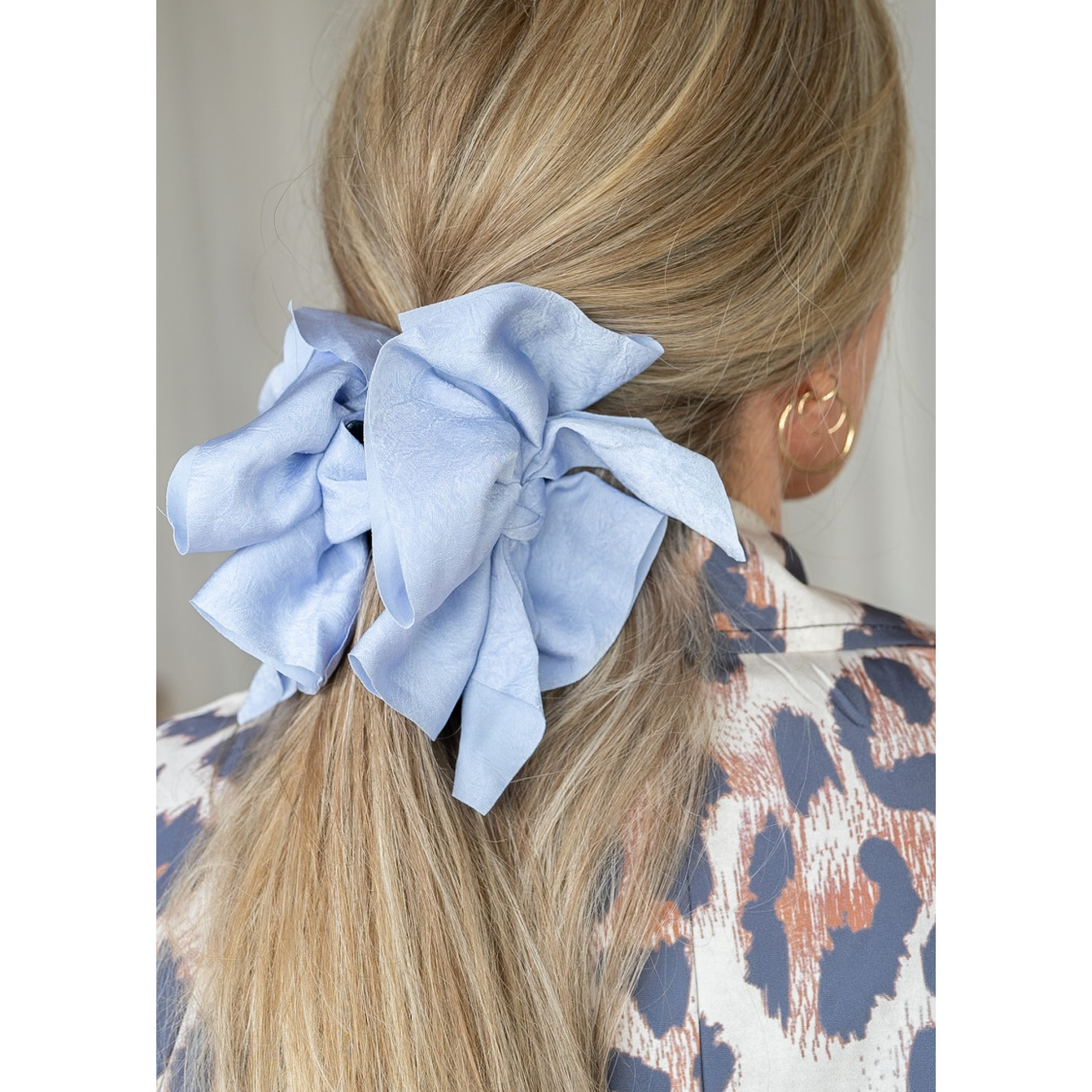 Falka Hårklemme i Sky blå fra le mosch