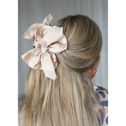 Falka Hårklemme i Beige fra le mosch