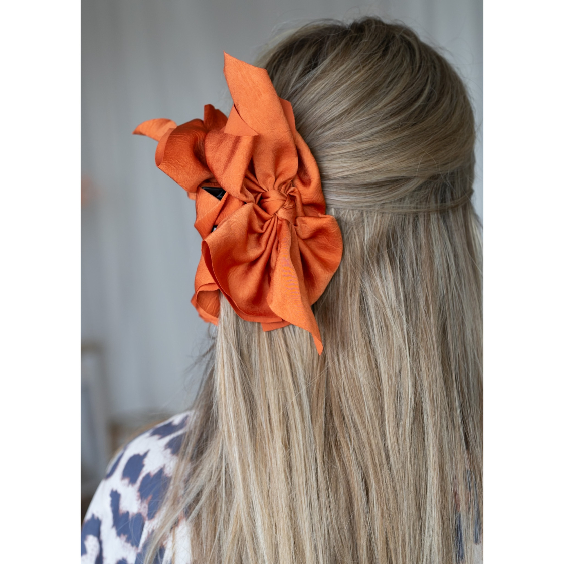 Falka Hårklemme i Orange fra le mosch