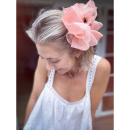 Fine Hårklemme i Peach fra le mosch Fine Hårklemme i Peach fra le mosch