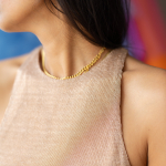 Iselin Metallic Top fra le mosch