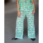 Grønne bukser med tiger print