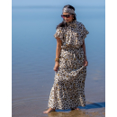 Lang nederdel med leopardprint Lang nederdel med leopardprint