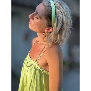 Myrna hårbøjle i Lysegrøn fra le mosch Myrna hårbøjle i Lysegrøn fra le mosch