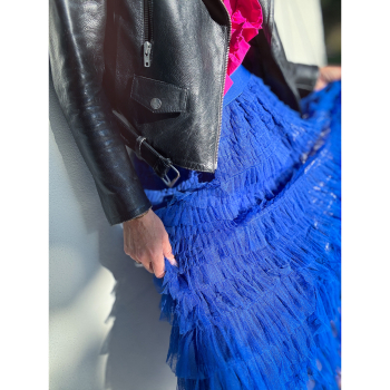 Tallulah Tyl Nederdel i Blå fra le mosch Tallulah Tyl Nederdel i Blå fra le mosch