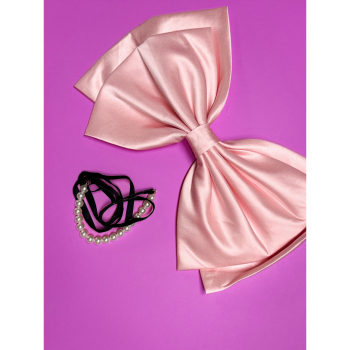 Kassandra Sløjfe med sikkerhedsnål i Rosa Fra le mosch Kassandra Sløjfe med sikkerhedsnål i Rosa Fra le mosch