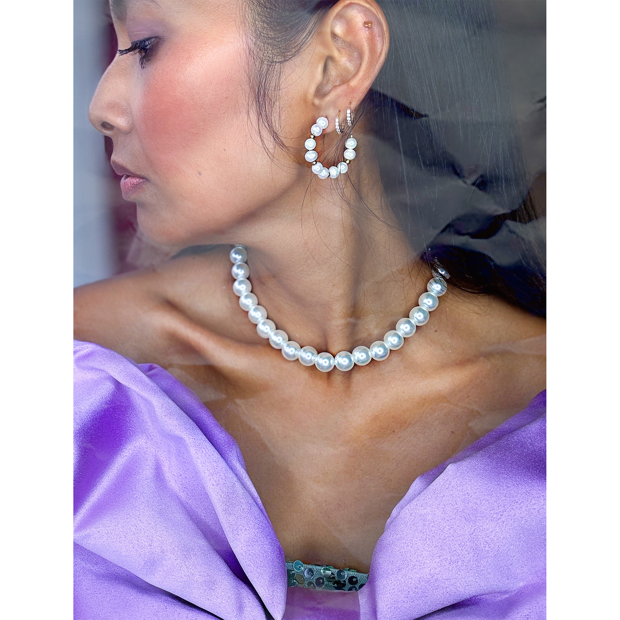 Phoebe perle halskæde