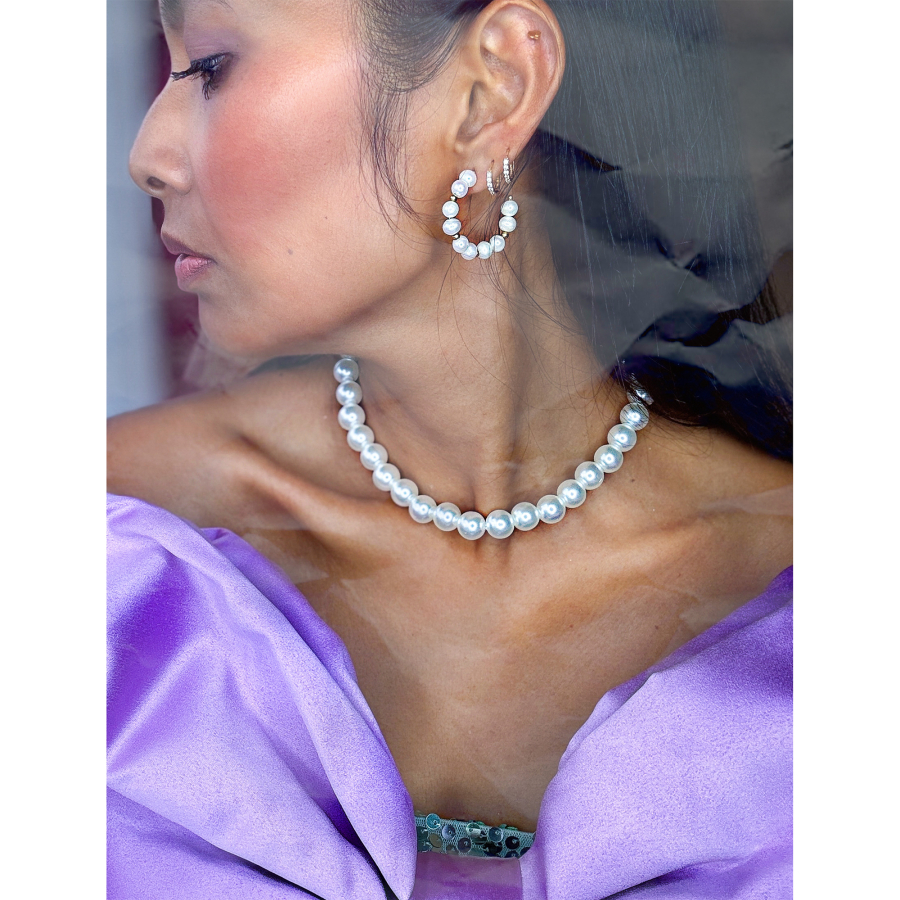 phoebe perle halskæde fra le mosch
