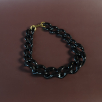 Carly Halskæde i Sort fra LÉ MOSCH