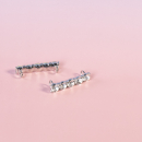 Jamie Skosmykker med store similisten i sølvfarvet fra LÉ MOSCH, skopynt, accessories til snørebånd, Jamie Skosmykker med store similisten i sølvfarvet fra LÉ MOSCH, skopynt, accessories til snørebånd,