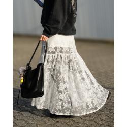 Sienna Blonde Nederdel i hvid fra LÉ MOSCH