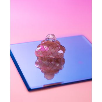 Mini Heaven hårklemme i Harlequin Latte fra le mosch