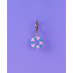 Aya Charm Rosa Badering fra le mosch. Denne charm kan også bruges som en ørering