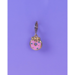 Aya Charm Rosa Cookie fra le mosch. Denne charm kan også bruges som en ørering