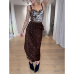 Lexa Paillet Nederdel i Brun fra le mosch