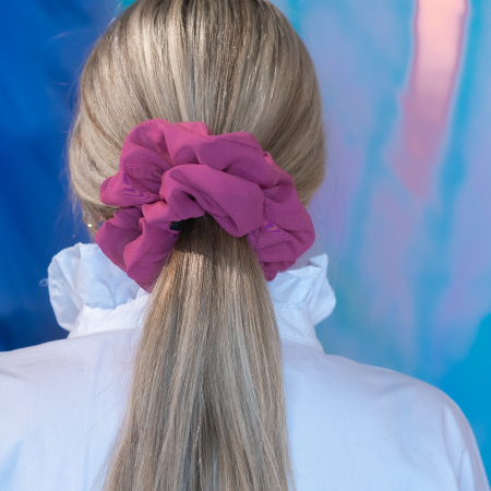 Pi MEGA Scrunchie i Antik pink fra le mosch