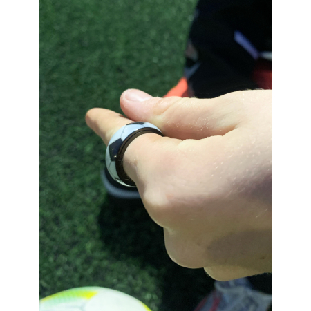 Sylle fodbold  anti stress ring fra le mosch