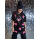 Norma Paillet T-shirt i sort fra le mosch Norma Paillet T-shirt i sort fra le mosch