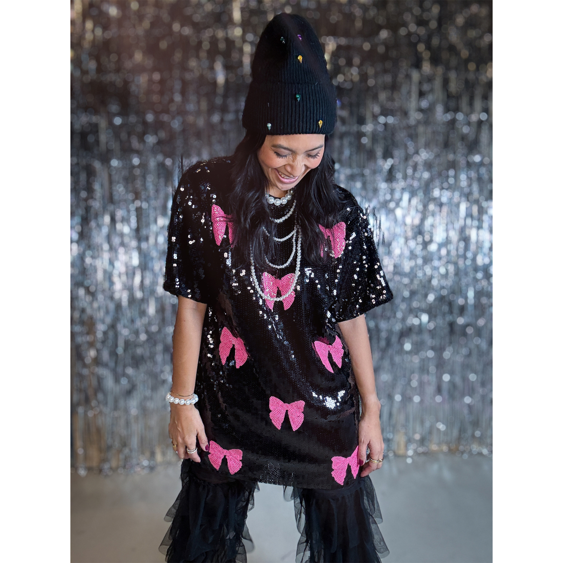 Norma Paillet T-shirt i sort fra le mosch