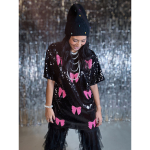 Norma Paillet T-shirt i sort fra le mosch