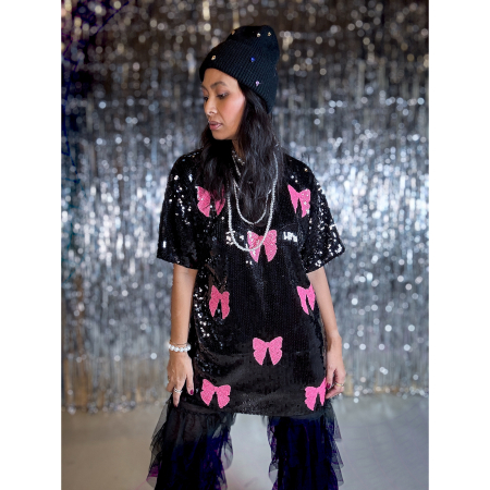 Norma Paillet T-shirt i sort fra le mosch