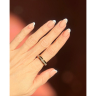 Tilo anti stress ring i forgyldt BESTSELLER