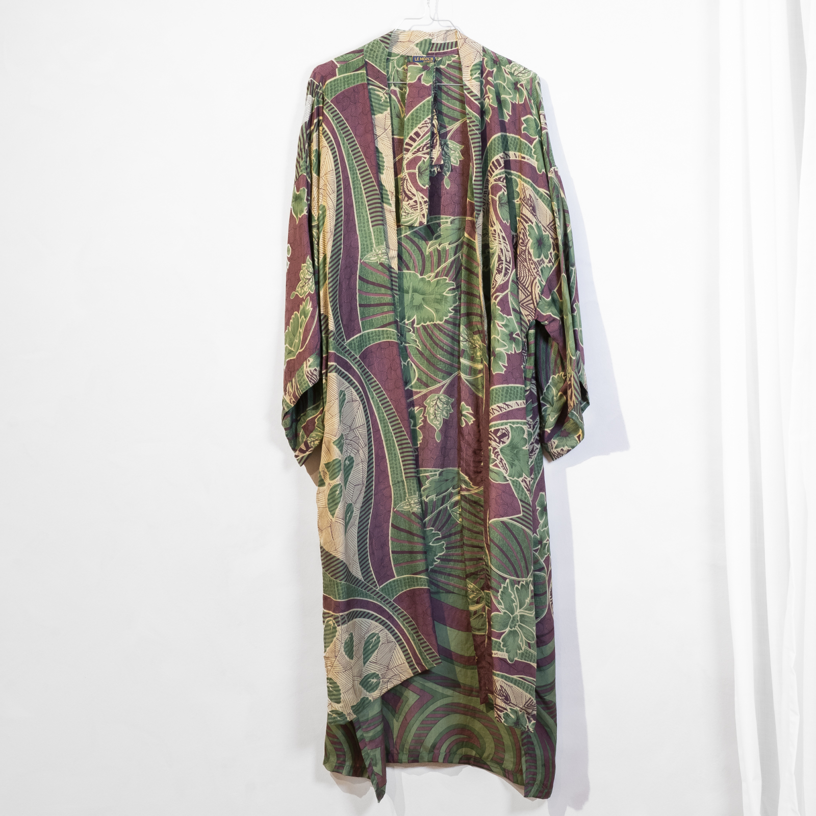 Minju Silkemix kimono no 1101 fra LÉ MOSCH, skøn unik og let kimono, super anvendelig kimono,