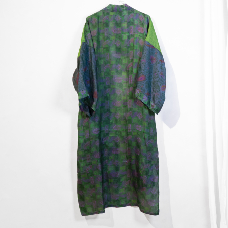 Minju Silkemix kimono no 1121 fra LÉ MOSCH, skøn unik og let kimono, super anvendelig kimono,