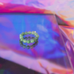 Ariel ring - Grøn Aventurin