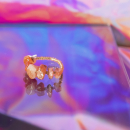 Ariel ring - Rød Agat fra le mosch Ariel ring - Rød Agat fra le mosch