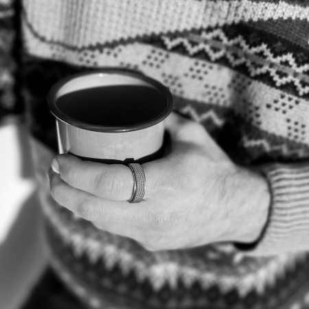 Clark unisex anti stress ring i forsølvet fra LÉ MOSCH, adhd ring, ring der giver ro i kroppen,