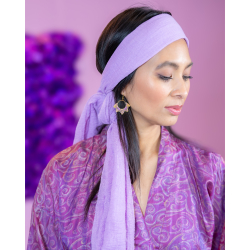 Sully Tørklæde i Lys lillafra le mosch