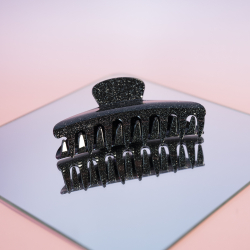 Cloud hårklemme i Glitter Sort