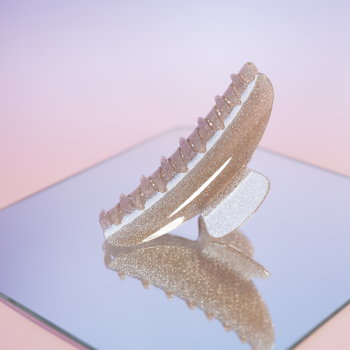 Cloud hårklemme i Glitter Gylden