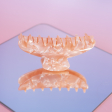 Cloud hårklemme i Pearl Peach