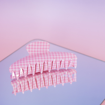 Cloud hårklemme i Ternet Pink Cloud hårklemme i Ternet Pink