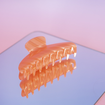 Cloud hårklemme i Orange Strib Cloud hårklemme i Orange Strib