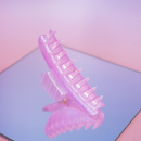 Cloud hårklemme i Rosa Strib Cloud hårklemme i Rosa Strib