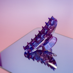 Cloud hårklemme i Pearl Mørk Lilla