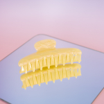 Cloud hårklemme i Cool Gul