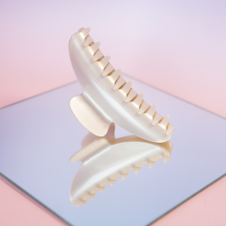 Cloud hårklemme i Plain Beige