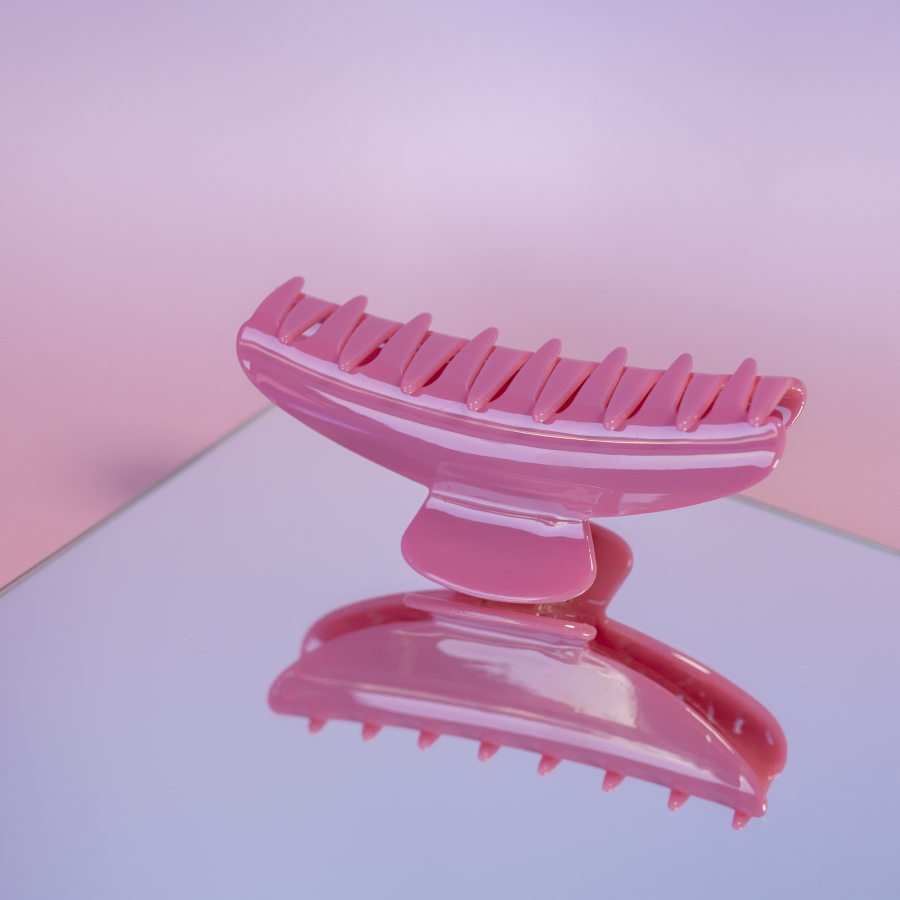 Cloud hårklemme i Plain Lipstick