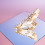 Giga Cloud hårklemme i Latte fra le mosch